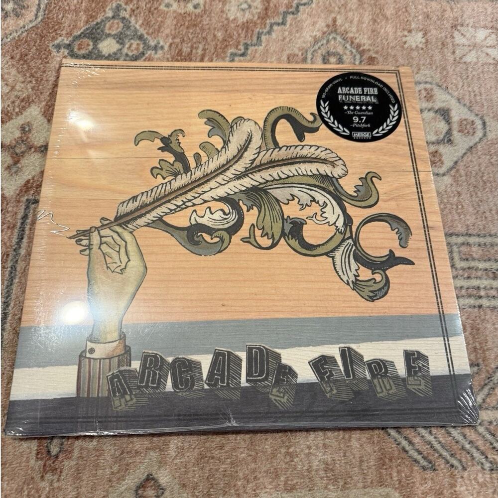 New/Sealed Arcade Fire – Funeral 180gm 12" Vinyl Record